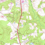 United States Geological Survey Pleasant Garden, NC (1970, 24000-Scale) digital map