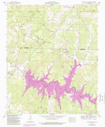 United States Geological Survey Pleasant Grove, AL (1957, 24000-Scale) digital map