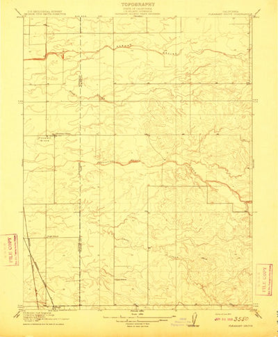 United States Geological Survey Pleasant Grove, CA (1910, 31680-Scale) digital map