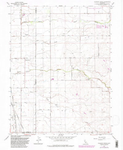 United States Geological Survey Pleasant Grove, CA (1967, 24000-Scale) digital map