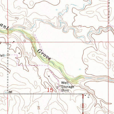 United States Geological Survey Pleasant Grove, CA (1967, 24000-Scale) digital map
