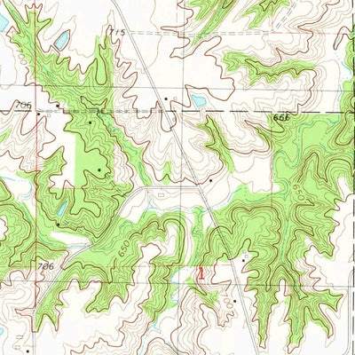 United States Geological Survey Pleasant Grove, IA (1981, 24000-Scale) digital map