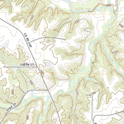 United States Geological Survey Pleasant Grove, IA (2022, 24000-Scale) digital map