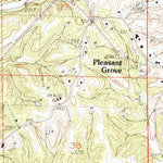 United States Geological Survey Pleasant Grove, MS (1983, 24000-Scale) digital map