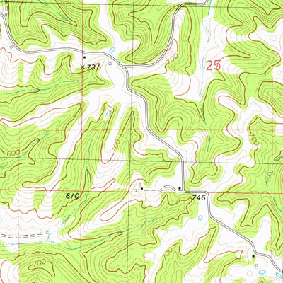 United States Geological Survey Pleasant Hill East, IL (1978, 24000-Scale) digital map