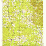United States Geological Survey Pleasant Hill, LA (1943, 62500-Scale) digital map