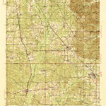 United States Geological Survey Pleasant Hill, LA (1944, 62500-Scale) digital map