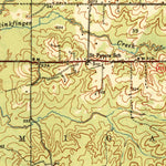 United States Geological Survey Pleasant Hill, LA (1944, 62500-Scale) digital map