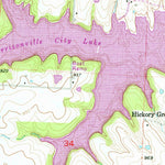 United States Geological Survey Pleasant Hill, MO (1954, 24000-Scale) digital map