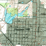 United States Geological Survey Pleasant Hill, MO (1990, 24000-Scale) digital map