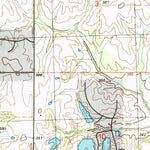 United States Geological Survey Pleasant Hill, MS-TN (1996, 24000-Scale) digital map