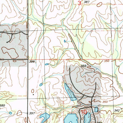 United States Geological Survey Pleasant Hill, MS-TN (1996, 24000-Scale) digital map