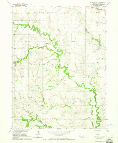 United States Geological Survey Pleasant Hill, NE (1964, 24000-Scale) digital map