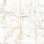 United States Geological Survey Pleasant Hill, NM-TX (1957, 62500-Scale) digital map