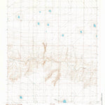 United States Geological Survey Pleasant Hill NW, NM (1985, 24000-Scale) digital map