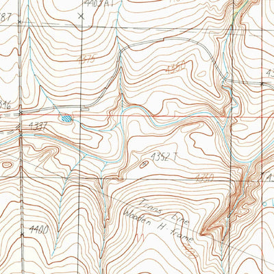 United States Geological Survey Pleasant Hill NW, NM (1985, 24000-Scale) digital map