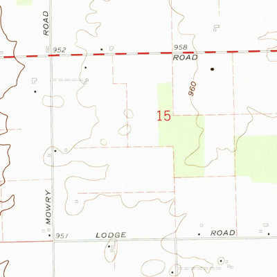 United States Geological Survey Pleasant Hill, OH (1961, 24000-Scale) digital map