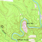 United States Geological Survey Pleasant Hill, TN (1956, 24000-Scale) digital map