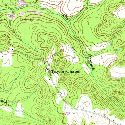 United States Geological Survey Pleasant Hill, TN (1956, 24000-Scale) digital map