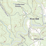 United States Geological Survey Pleasant Hill, TN (2022, 24000-Scale) digital map