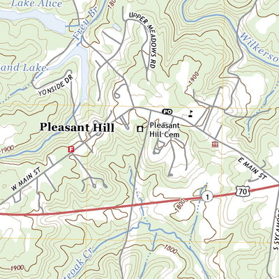 United States Geological Survey Pleasant Hill, TN (2022, 24000-Scale) digital map