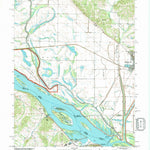 United States Geological Survey Pleasant Hill West, IL-MO (1993, 24000-Scale) digital map