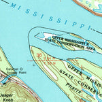 United States Geological Survey Pleasant Hill West, IL-MO (1993, 24000-Scale) digital map
