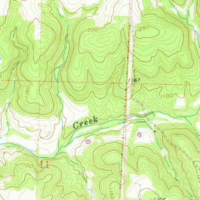 United States Geological Survey Pleasant Hope, MO (1961, 24000-Scale) digital map