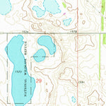 United States Geological Survey Pleasant Lake, ND (1971, 24000-Scale) digital map