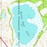 United States Geological Survey Pleasant Lake, ND (1971, 24000-Scale) digital map