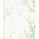 United States Geological Survey Pleasant Mound, IL (1974, 24000-Scale) digital map