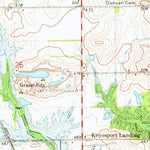 United States Geological Survey Pleasant Mound, IL (1974, 24000-Scale) digital map