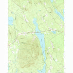 United States Geological Survey Pleasant Mountain, ME (1963, 24000-Scale) digital map