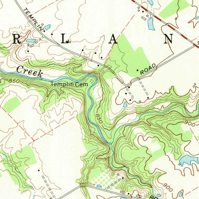 United States Geological Survey Pleasant Plain, OH (1968, 24000-Scale) digital map