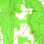 United States Geological Survey Pleasant Plains, AR (1965, 24000-Scale) digital map