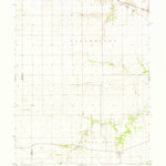 United States Geological Survey Pleasant Plains, IL (1971, 24000-Scale) digital map