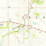 United States Geological Survey Pleasant Plains, IL (1971, 24000-Scale) digital map