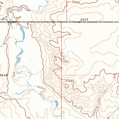 United States Geological Survey Pleasant Prairie, MT (1973, 24000-Scale) digital map