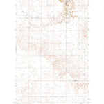 United States Geological Survey Pleasant Prairie NE, MT (1973, 24000-Scale) digital map