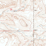 United States Geological Survey Pleasant Prairie NE, MT (1973, 24000-Scale) digital map