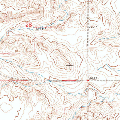 United States Geological Survey Pleasant Prairie NE, MT (1973, 24000-Scale) digital map