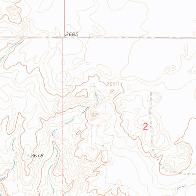 United States Geological Survey Pleasant Prairie SW, MT (1973, 24000-Scale) digital map