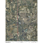 United States Geological Survey Pleasant Prairie, WI (2010, 24000-Scale) digital map