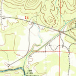 United States Geological Survey Pleasant Ridge, AL (1970, 24000-Scale) digital map