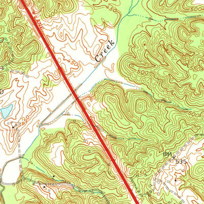 United States Geological Survey Pleasant Ridge, KY (1973, 24000-Scale) digital map