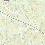United States Geological Survey Pleasant Ridge, MS (2020, 24000-Scale) digital map