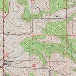 United States Geological Survey Pleasant Ridge, WI (1983, 24000-Scale) digital map