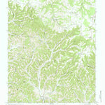 United States Geological Survey Pleasant Shade, TN (1968, 24000-Scale) digital map