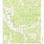 United States Geological Survey Pleasant Site, AL (1950, 24000-Scale) digital map