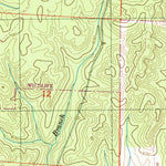 United States Geological Survey Pleasant Site, AL (1950, 24000-Scale) digital map